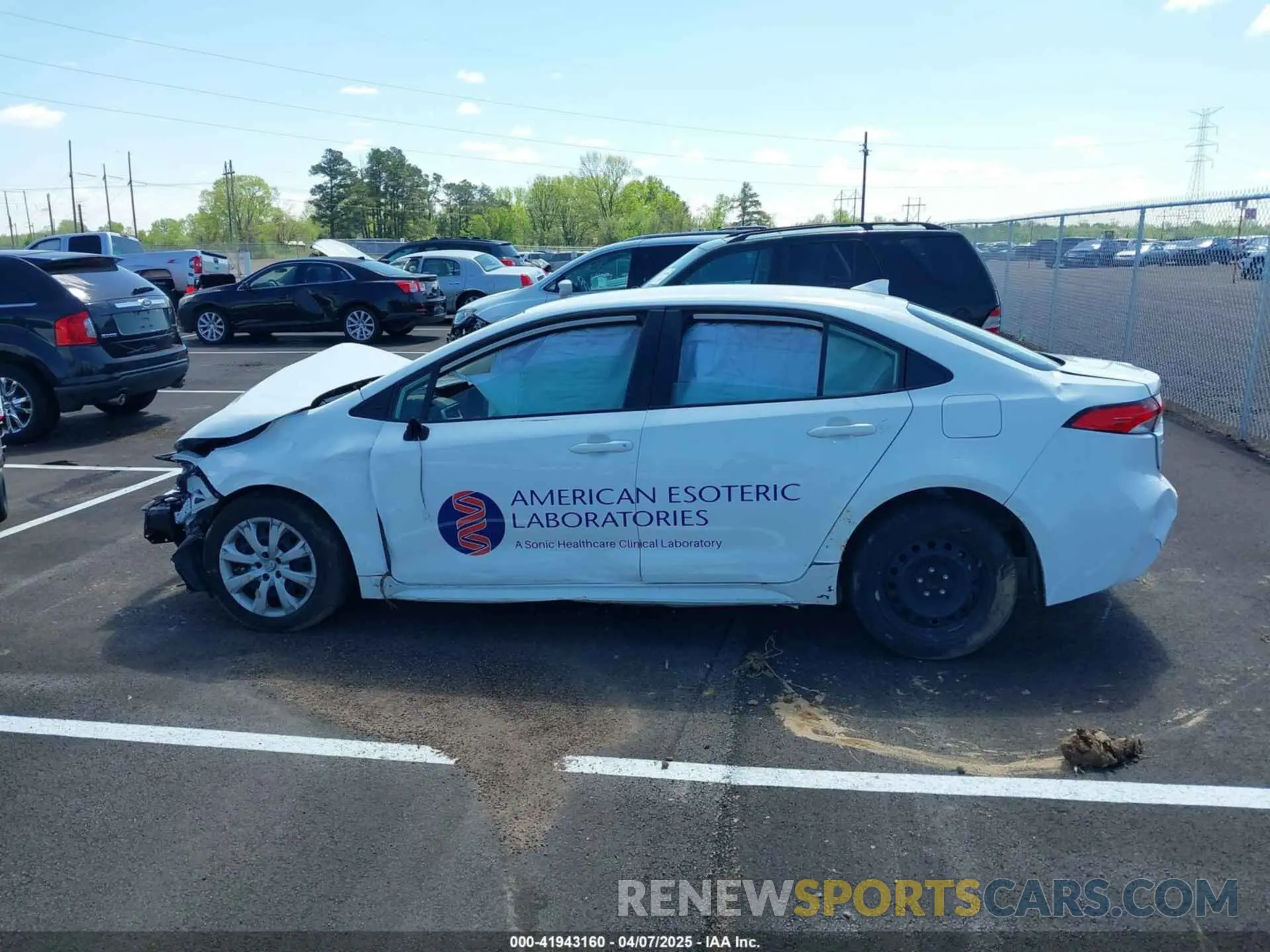 14 Photograph of a damaged car JTDBCMFE7P3008888 TOYOTA COROLLA 2023