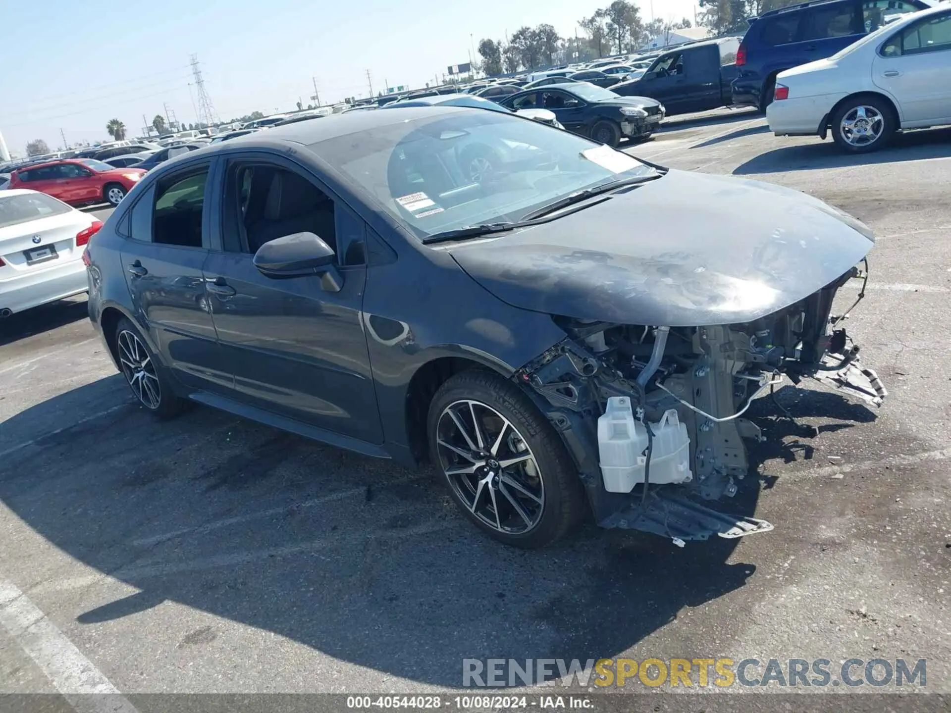 1 Photograph of a damaged car JTDBCMFE7P3011760 TOYOTA COROLLA 2023