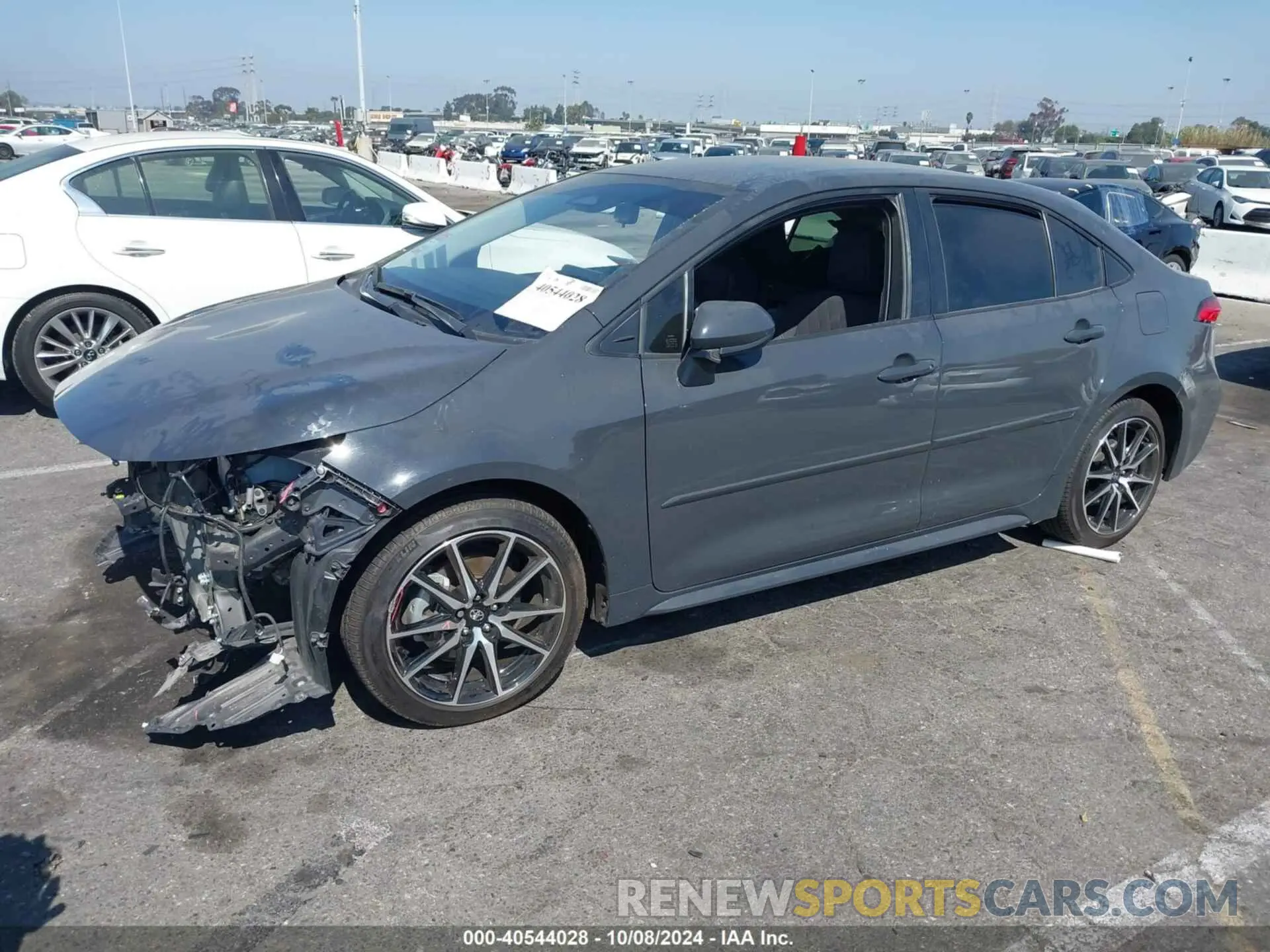 2 Photograph of a damaged car JTDBCMFE7P3011760 TOYOTA COROLLA 2023