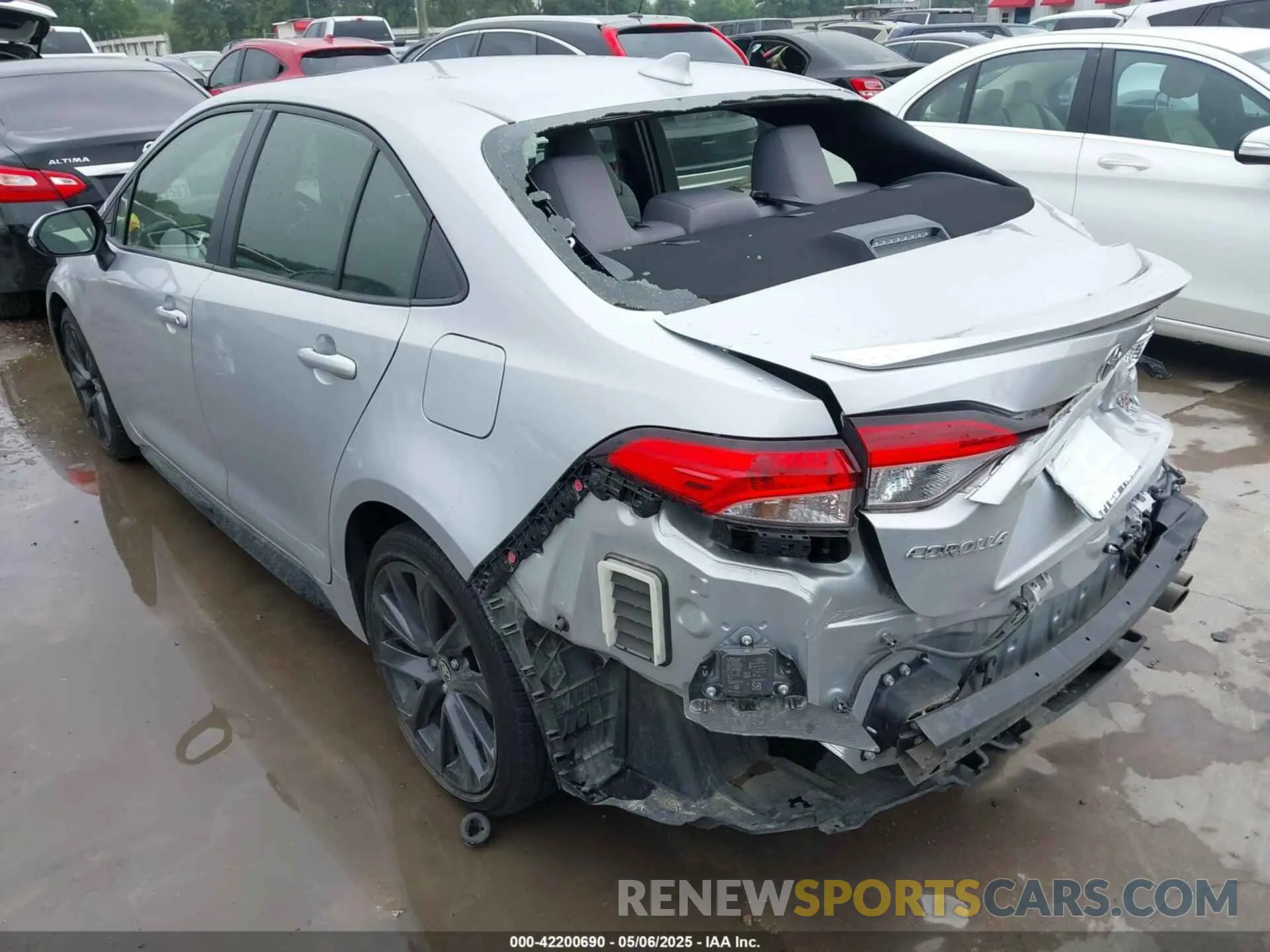 3 Photograph of a damaged car JTDBCMFE7P3012178 TOYOTA COROLLA 2023