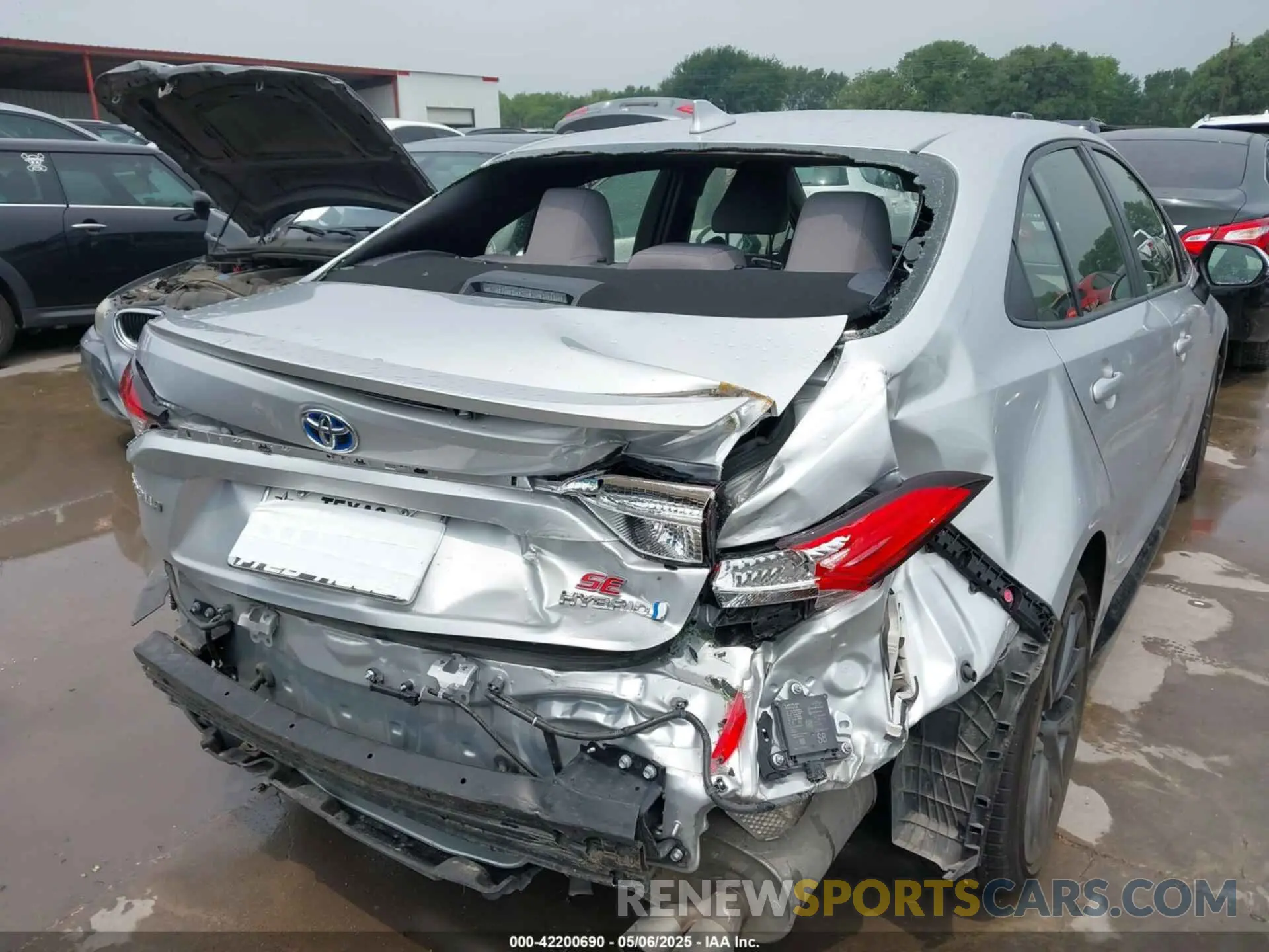 6 Photograph of a damaged car JTDBCMFE7P3012178 TOYOTA COROLLA 2023