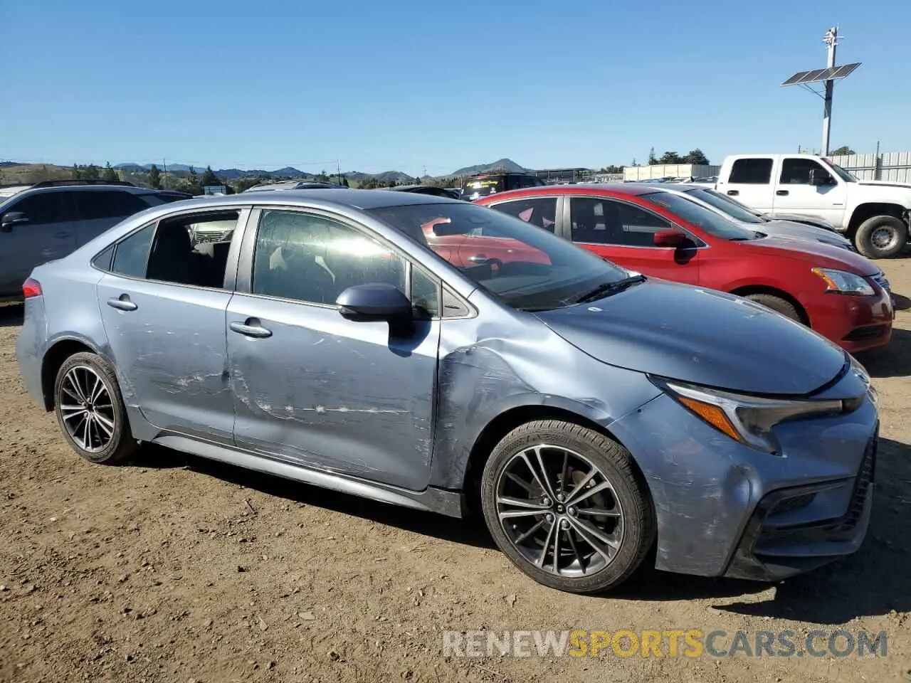 4 Photograph of a damaged car JTDBCMFE7P3013461 TOYOTA COROLLA 2023