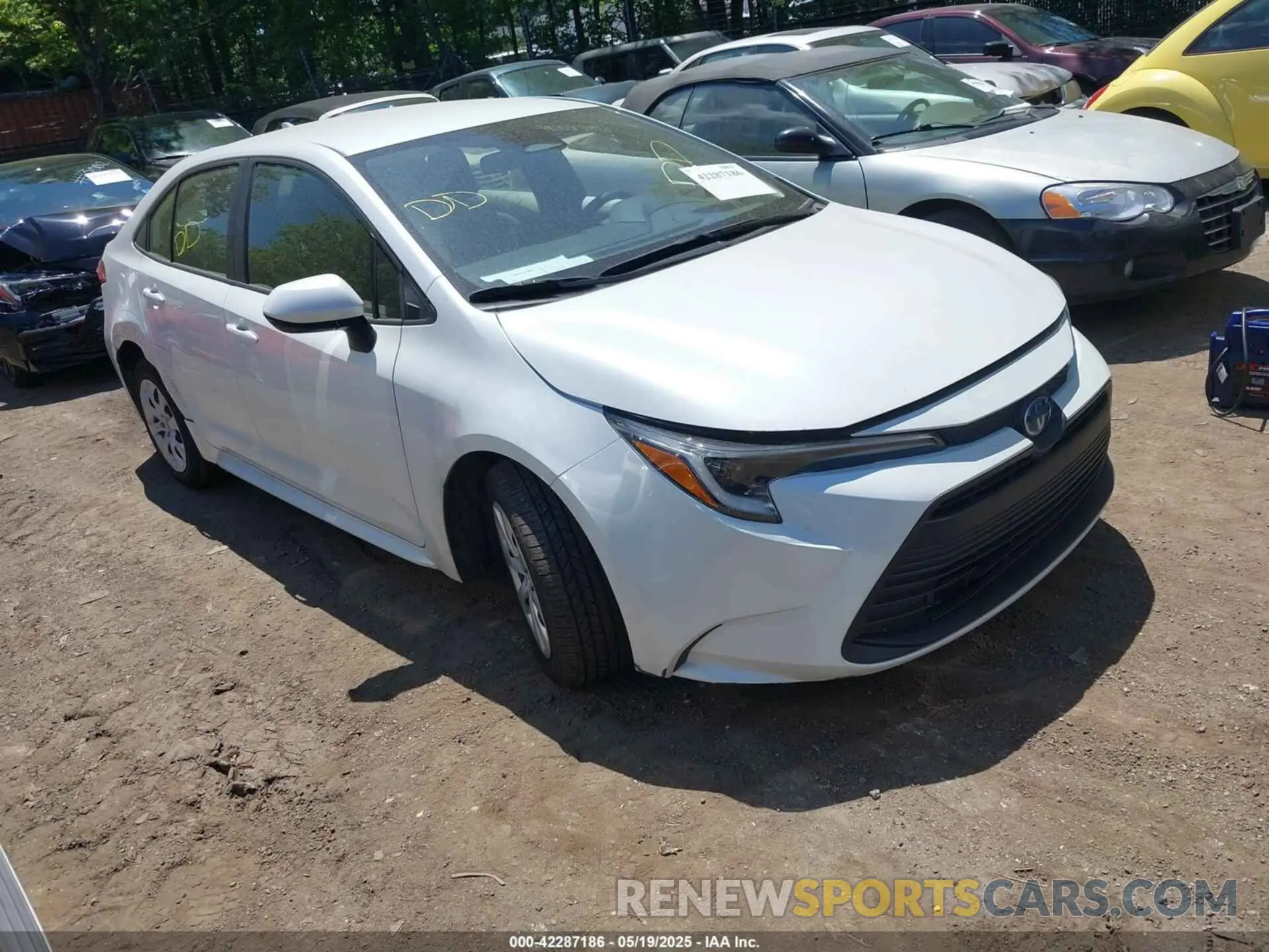 1 Photograph of a damaged car JTDBCMFE7P3014528 TOYOTA COROLLA 2023
