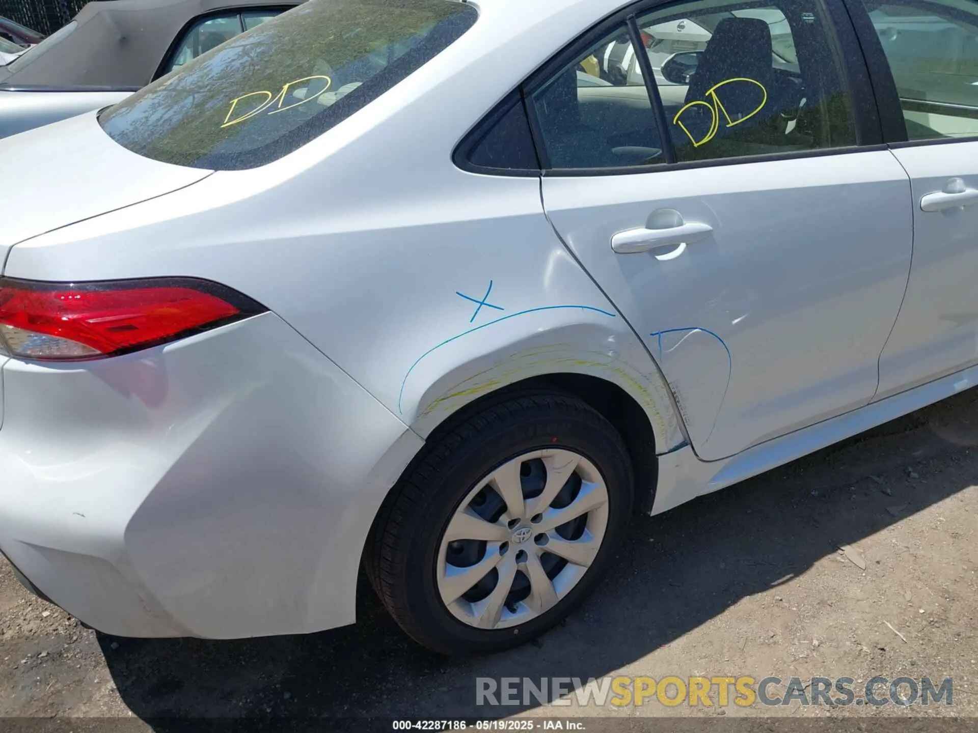 6 Photograph of a damaged car JTDBCMFE7P3014528 TOYOTA COROLLA 2023
