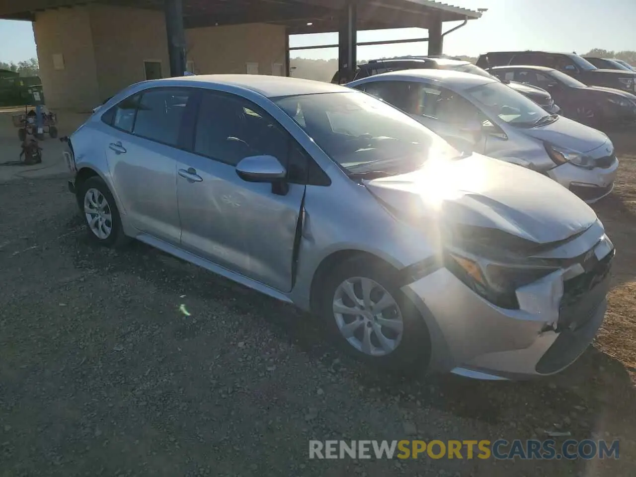 4 Photograph of a damaged car JTDBCMFE7P3014531 TOYOTA COROLLA 2023