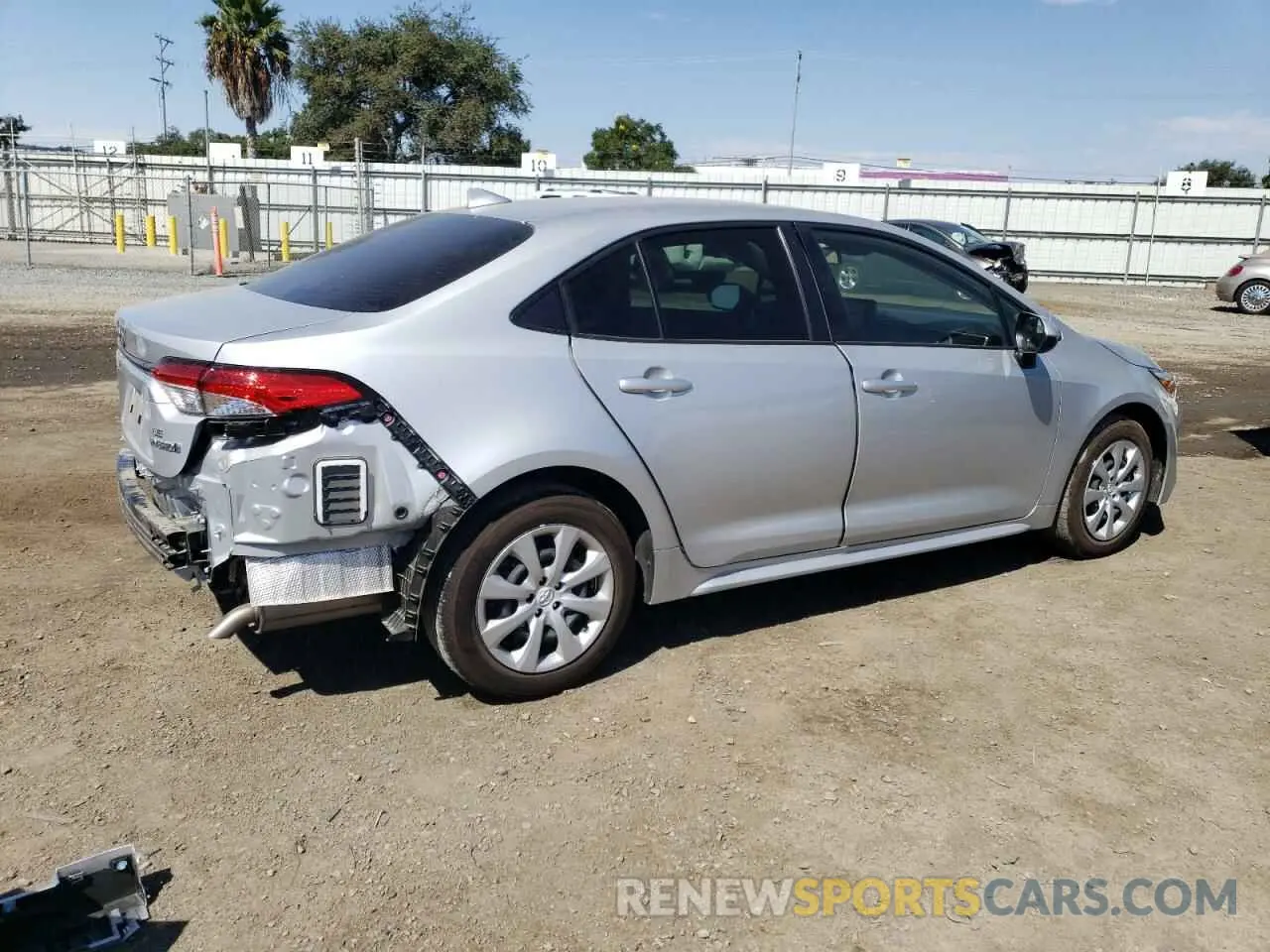 3 Photograph of a damaged car JTDBCMFE7P3014657 TOYOTA COROLLA 2023