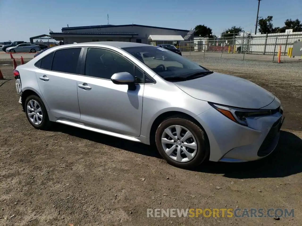 4 Photograph of a damaged car JTDBCMFE7P3014657 TOYOTA COROLLA 2023