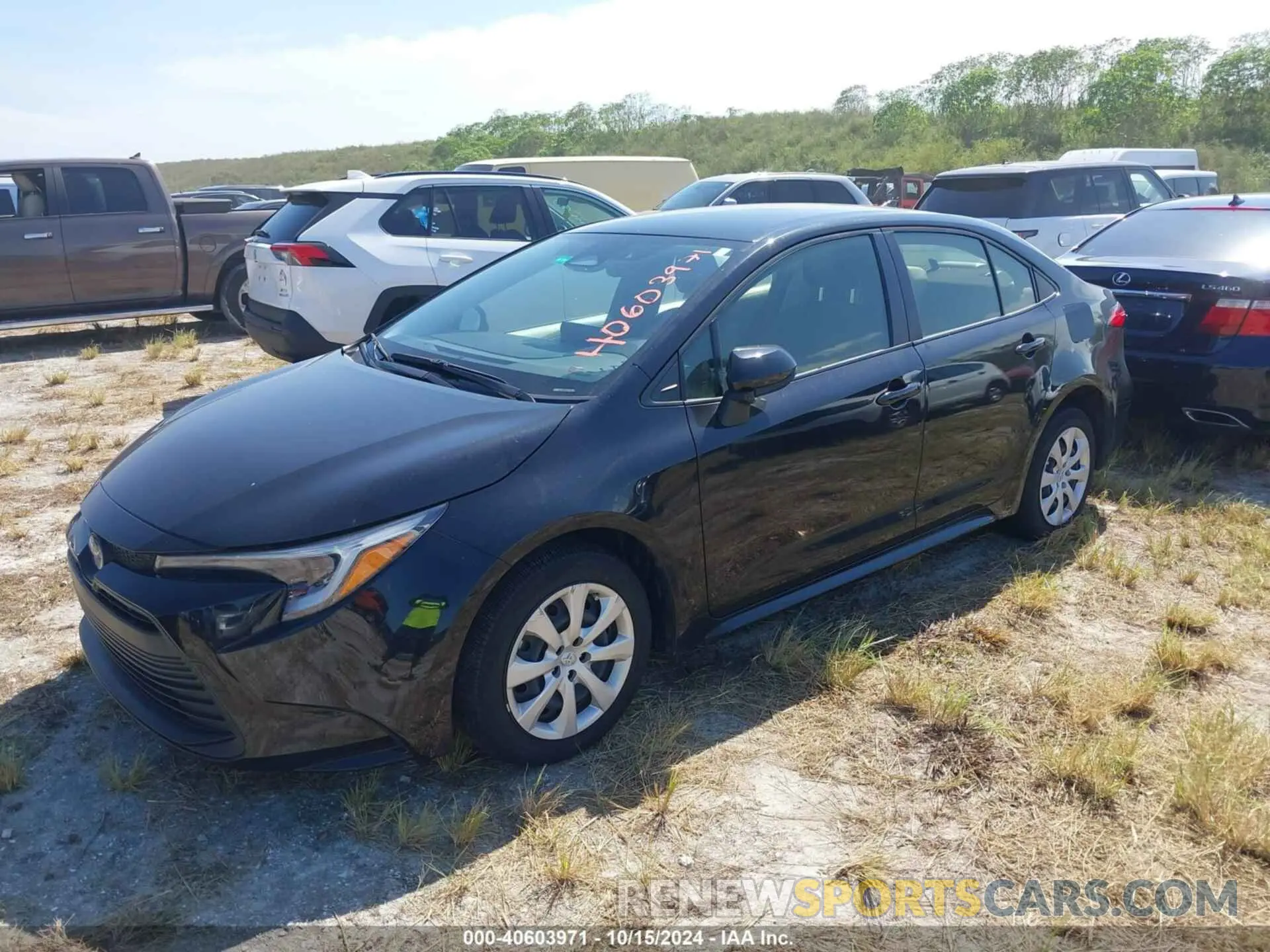 2 Photograph of a damaged car JTDBCMFE7P3015260 TOYOTA COROLLA 2023
