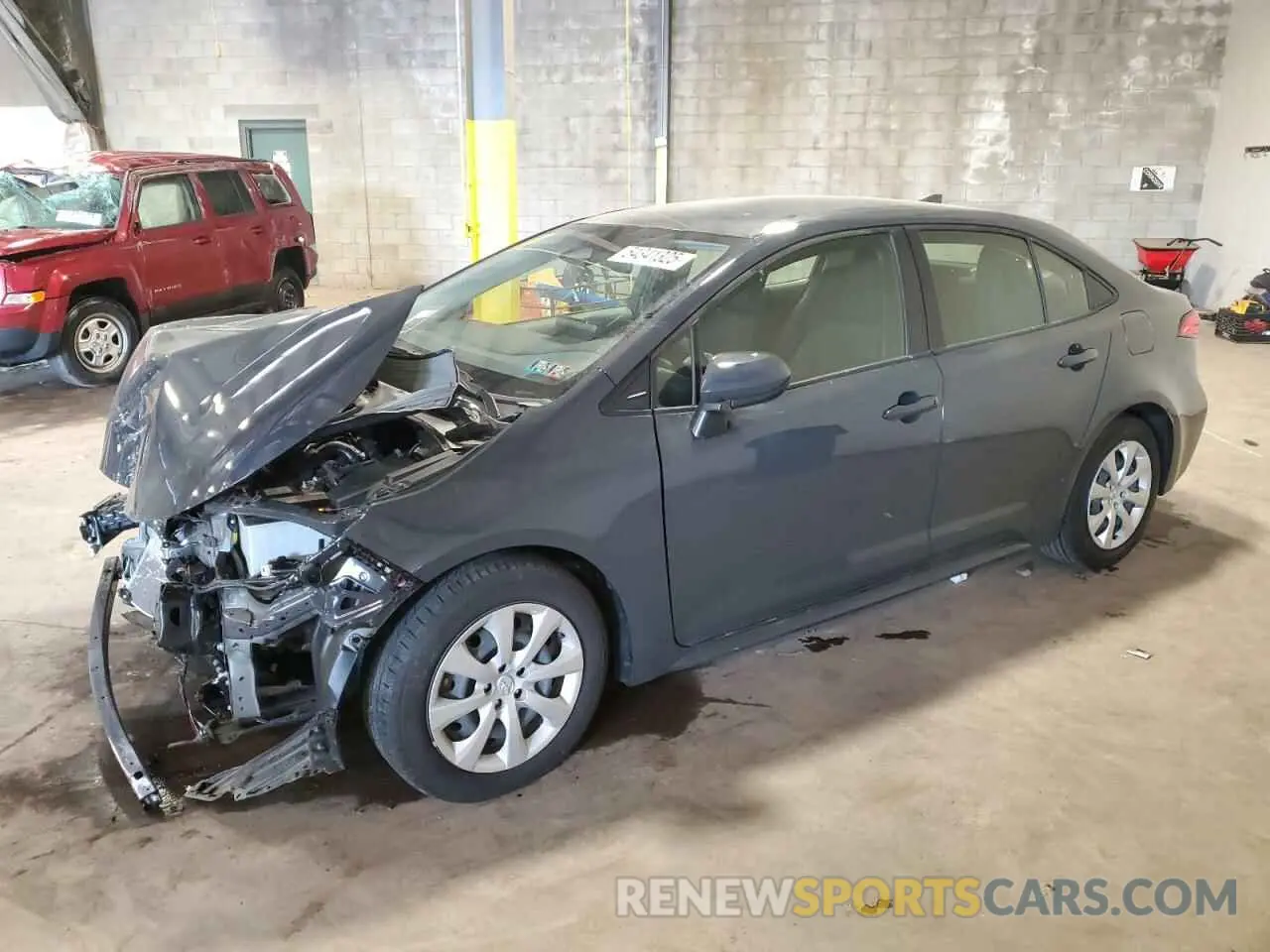 1 Photograph of a damaged car JTDBCMFE7P3019941 TOYOTA COROLLA 2023