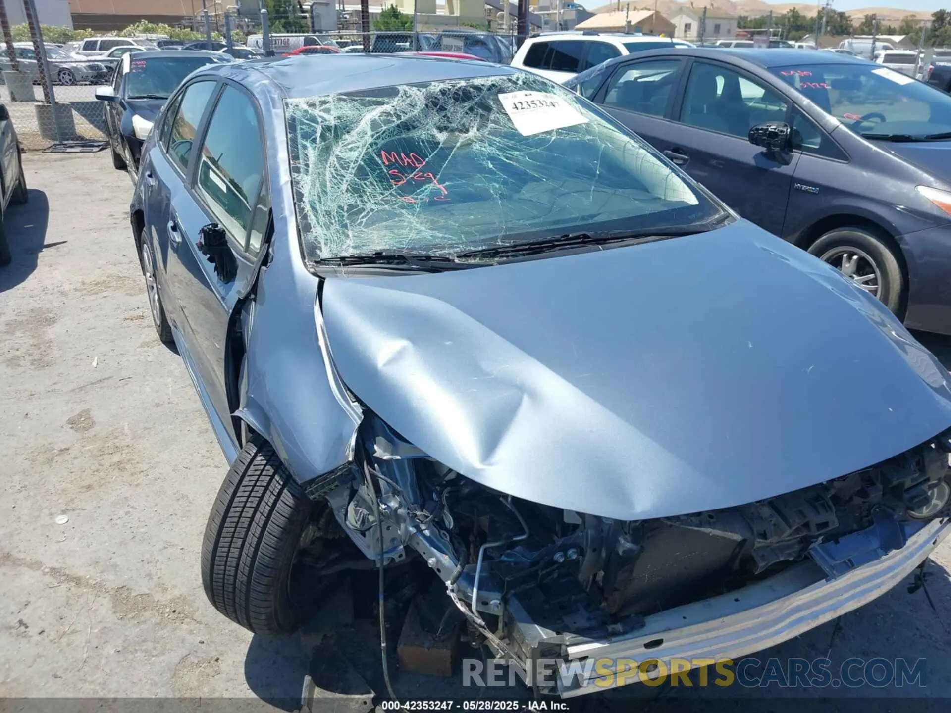 6 Photograph of a damaged car JTDBCMFE7P3020359 TOYOTA COROLLA 2023