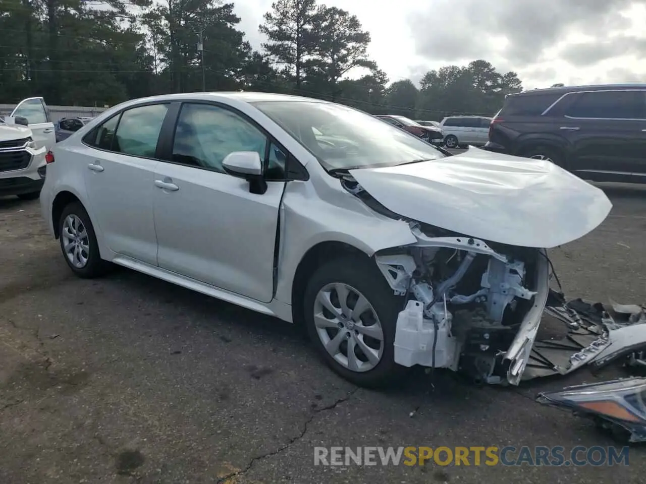 4 Photograph of a damaged car JTDBCMFE7P3020913 TOYOTA COROLLA 2023
