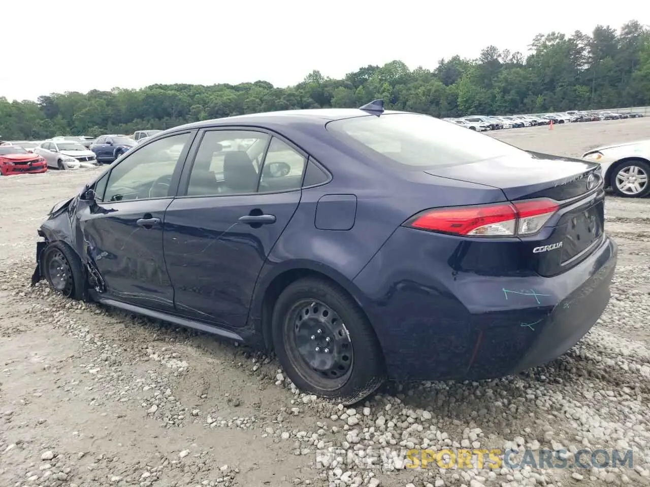 2 Photograph of a damaged car JTDBCMFE7PJ002648 TOYOTA COROLLA 2023