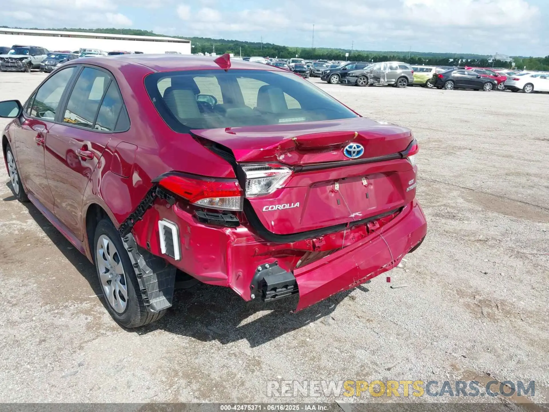 6 Photograph of a damaged car JTDBCMFE7PJ007252 TOYOTA COROLLA 2023