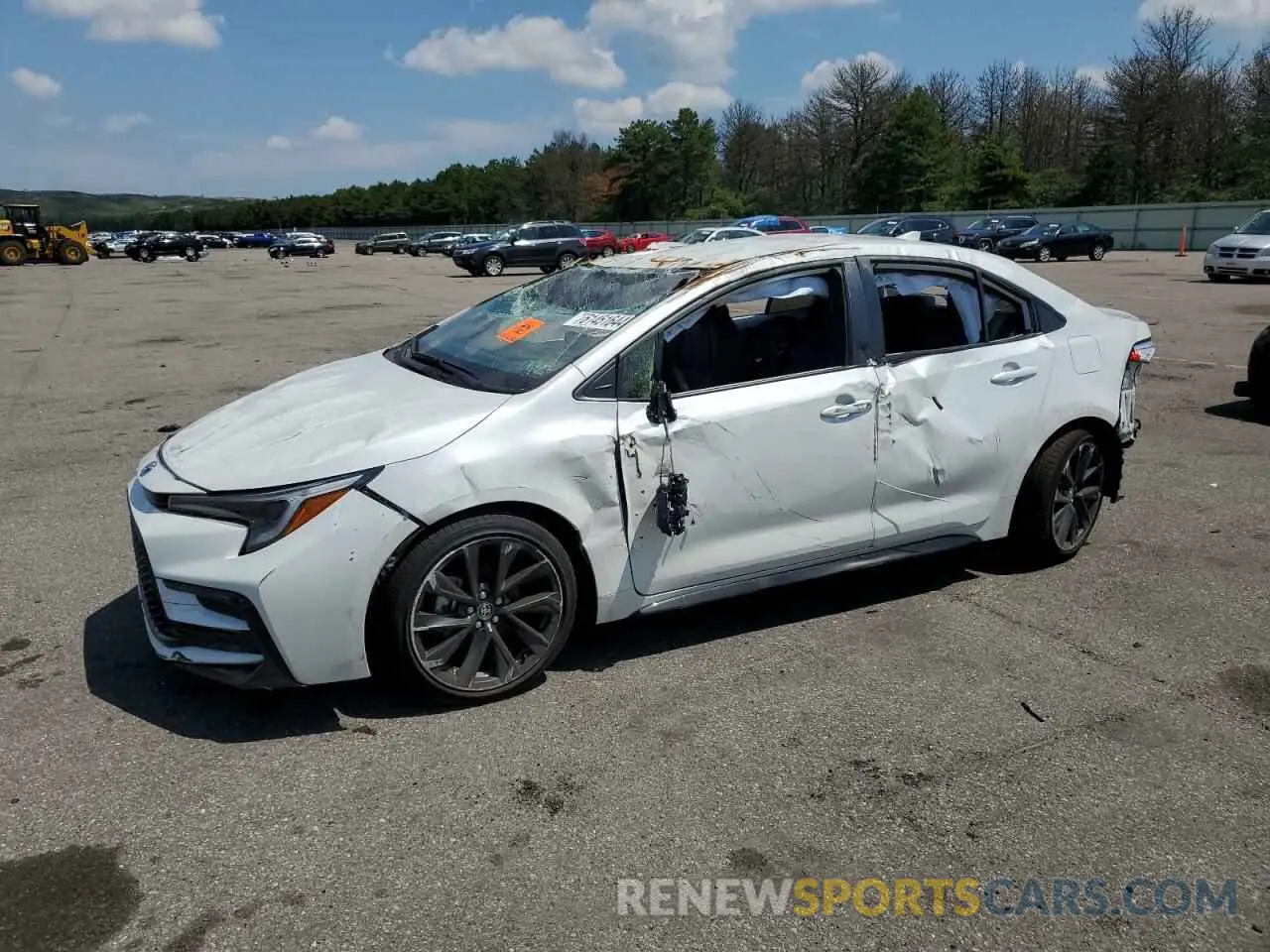 1 Photograph of a damaged car JTDBCMFE7PJ014525 TOYOTA COROLLA 2023