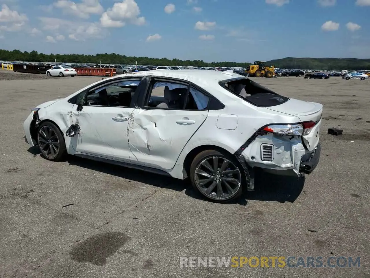 2 Photograph of a damaged car JTDBCMFE7PJ014525 TOYOTA COROLLA 2023