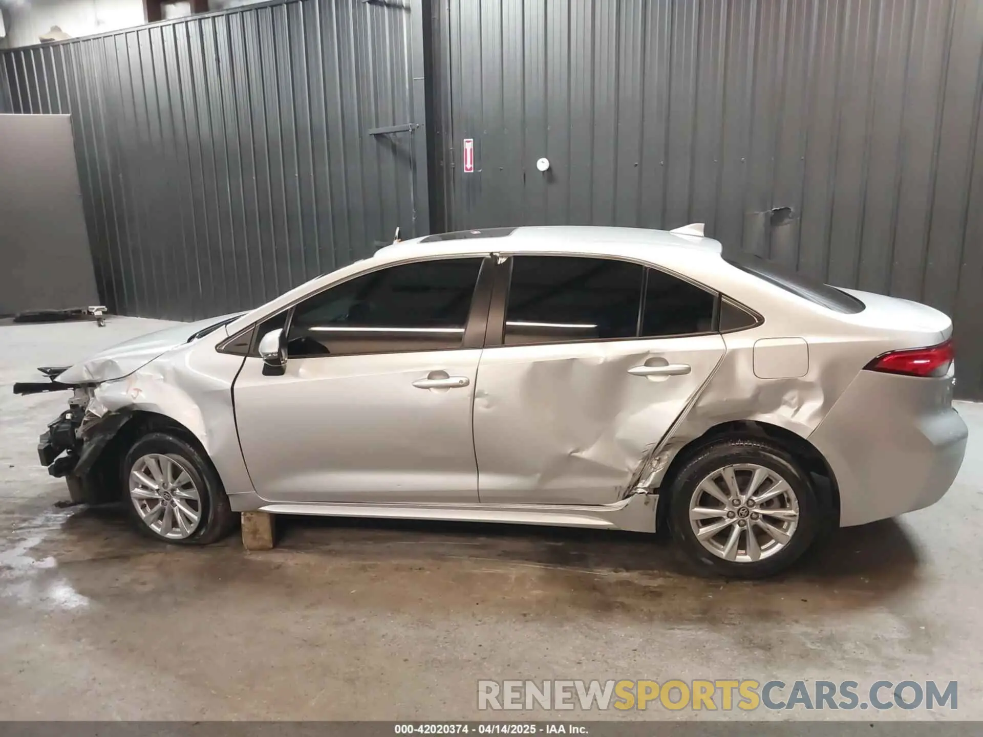 15 Photograph of a damaged car JTDBCMFE8P3002923 TOYOTA COROLLA 2023
