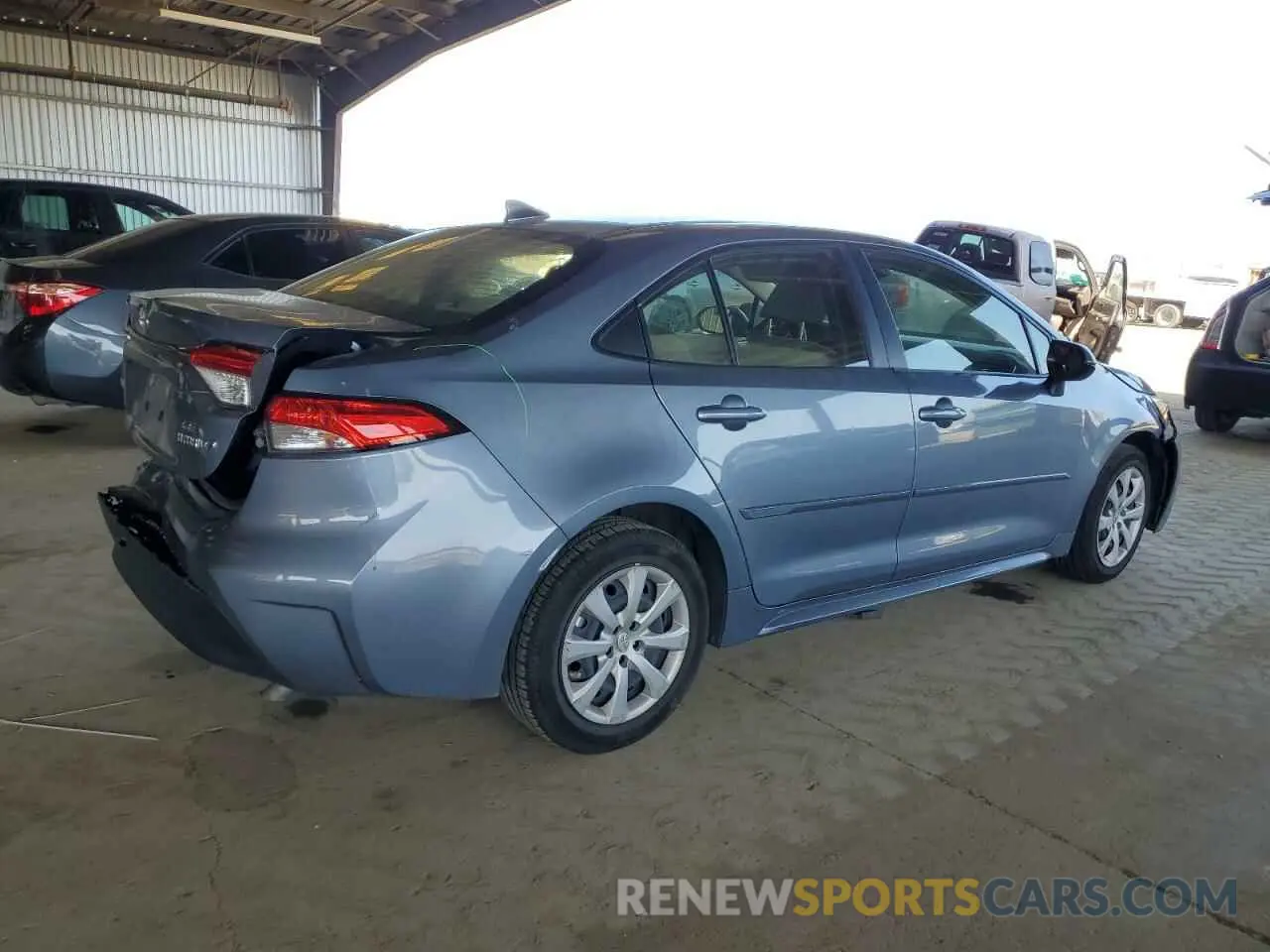 3 Photograph of a damaged car JTDBCMFE8P3004073 TOYOTA COROLLA 2023