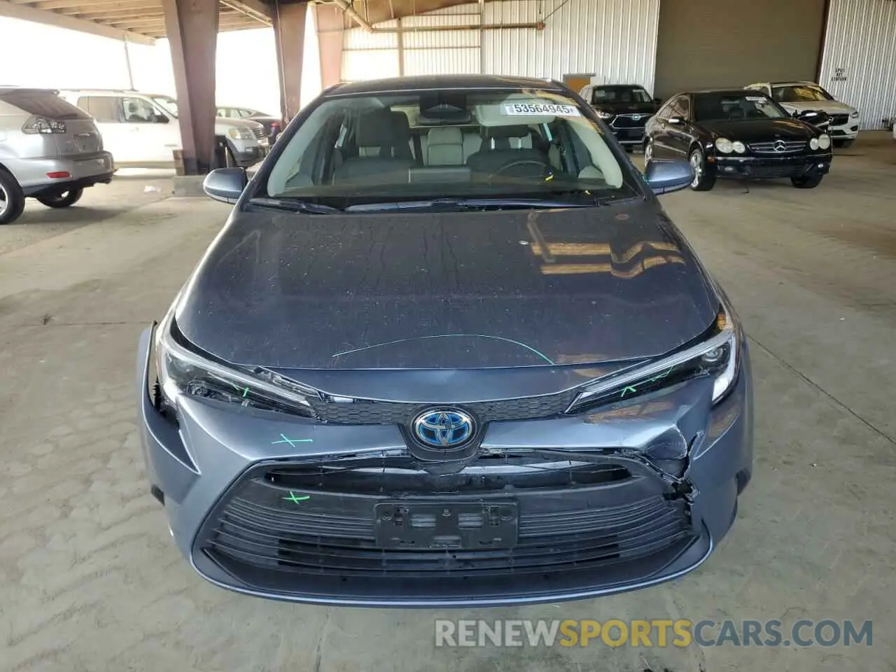 5 Photograph of a damaged car JTDBCMFE8P3004073 TOYOTA COROLLA 2023