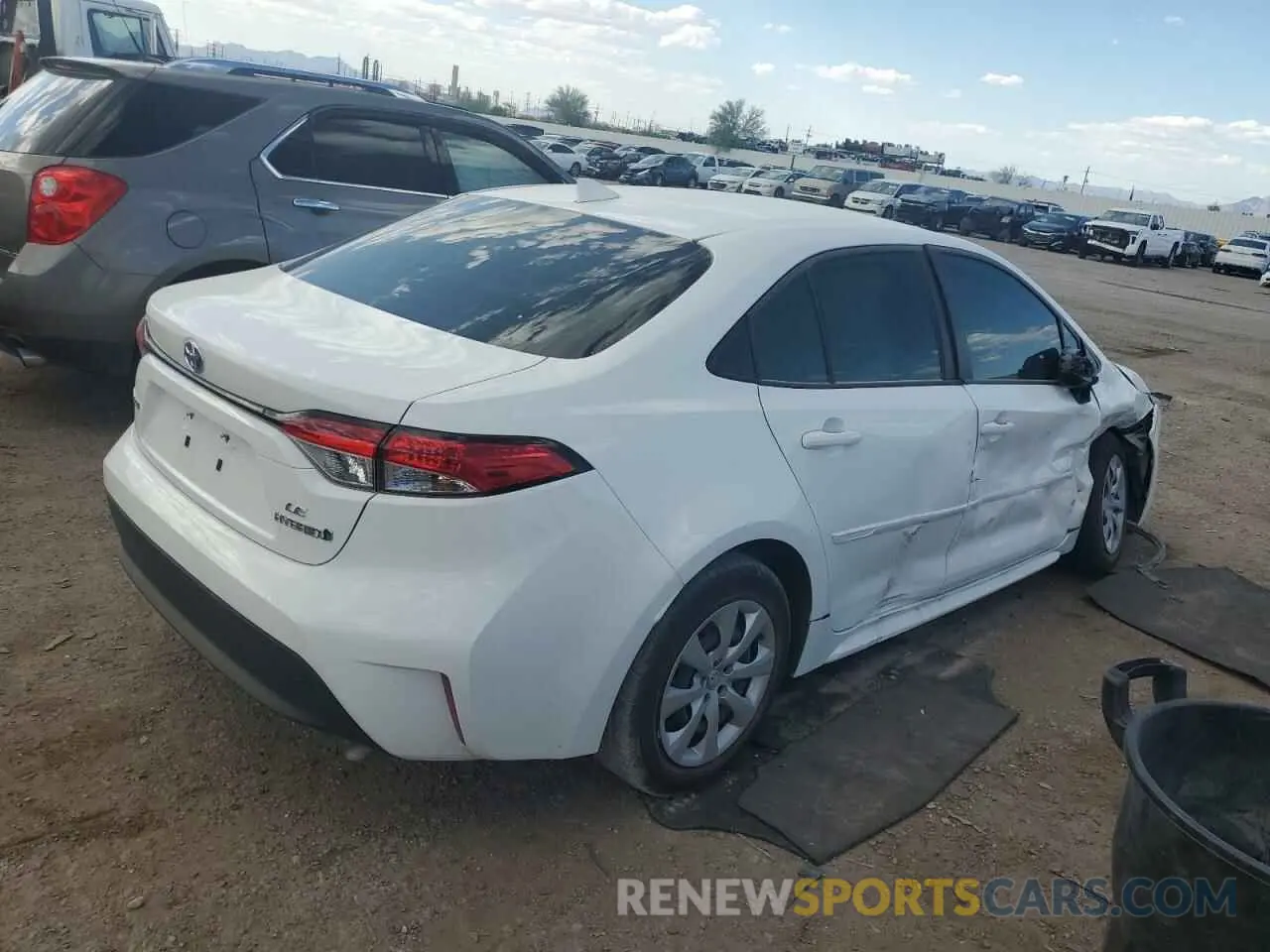 3 Photograph of a damaged car JTDBCMFE8P3006468 TOYOTA COROLLA 2023