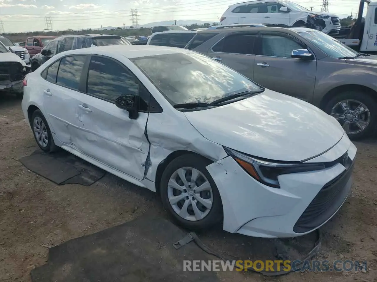 4 Photograph of a damaged car JTDBCMFE8P3006468 TOYOTA COROLLA 2023