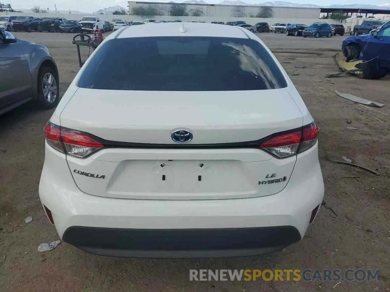 6 Photograph of a damaged car JTDBCMFE8P3006468 TOYOTA COROLLA 2023