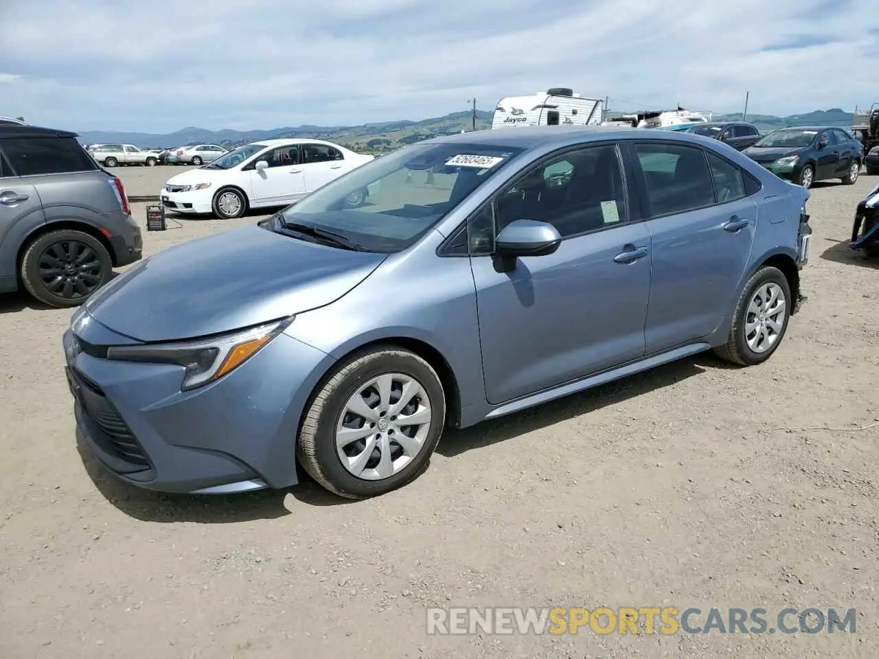1 Photograph of a damaged car JTDBCMFE8P3007278 TOYOTA COROLLA 2023