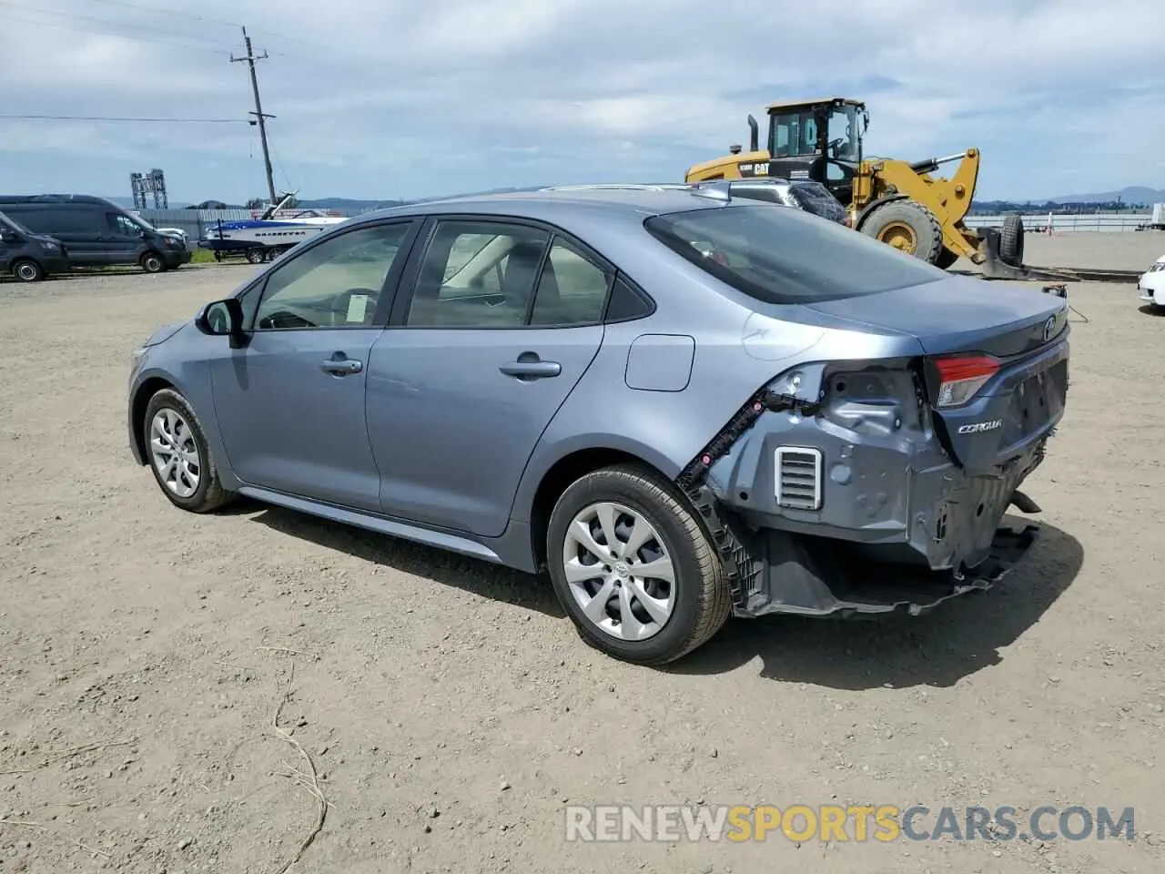 2 Photograph of a damaged car JTDBCMFE8P3007278 TOYOTA COROLLA 2023