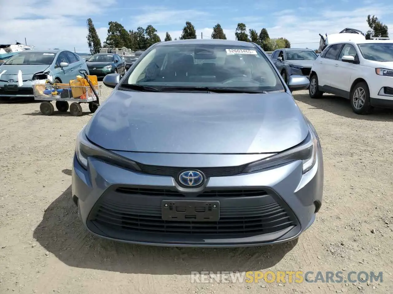 5 Photograph of a damaged car JTDBCMFE8P3007278 TOYOTA COROLLA 2023