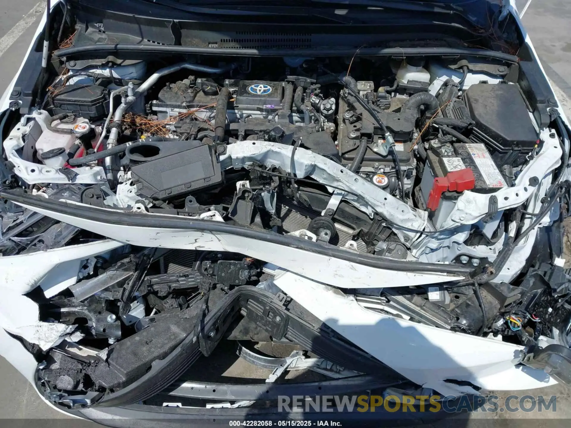 10 Photograph of a damaged car JTDBCMFE8P3008513 TOYOTA COROLLA 2023
