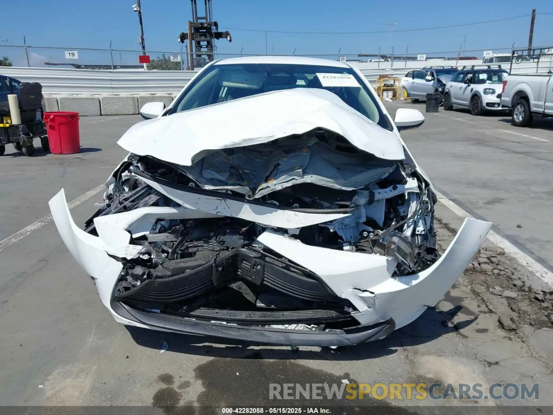 6 Photograph of a damaged car JTDBCMFE8P3008513 TOYOTA COROLLA 2023