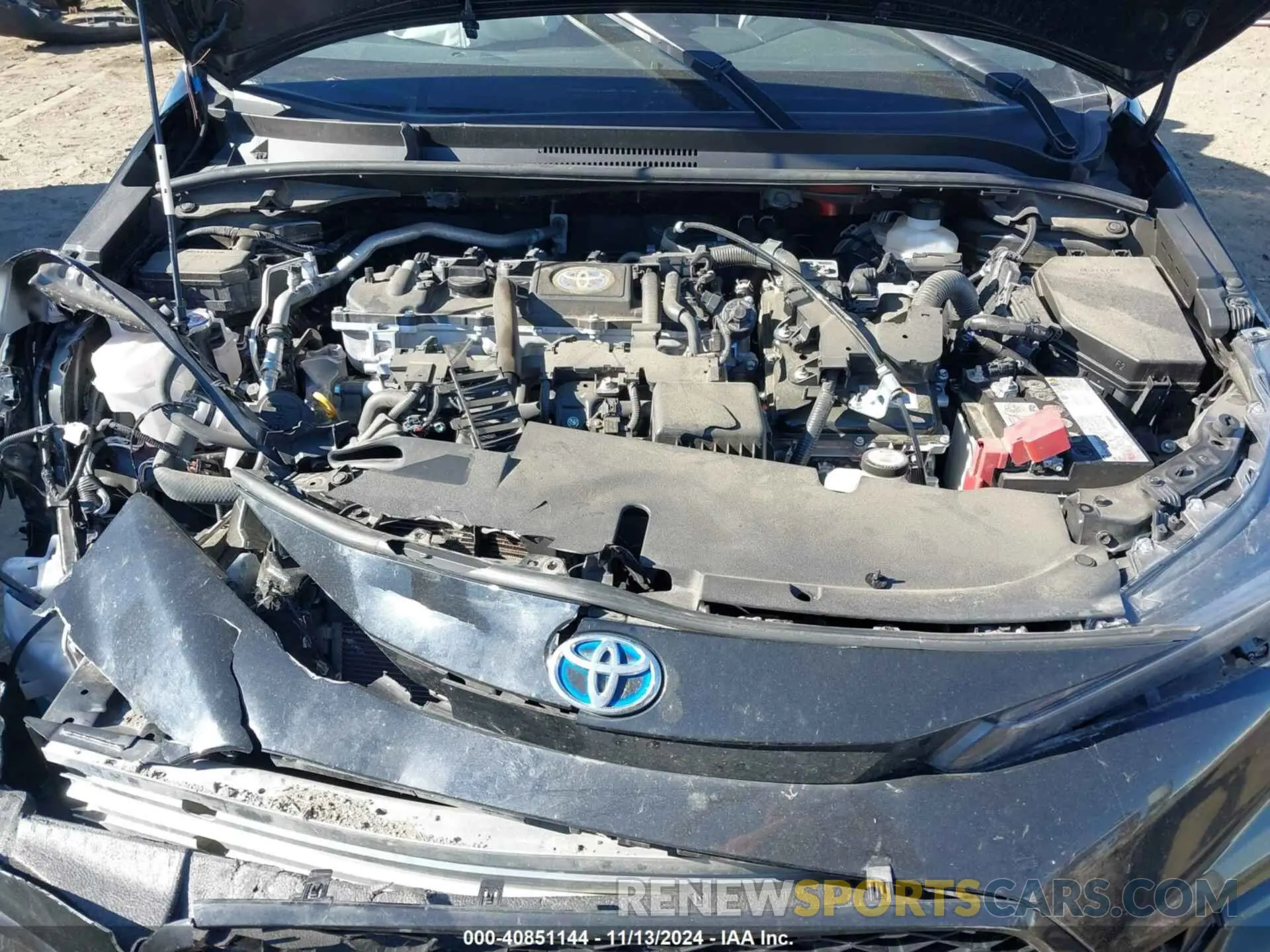 10 Photograph of a damaged car JTDBCMFE8P3011346 TOYOTA COROLLA 2023