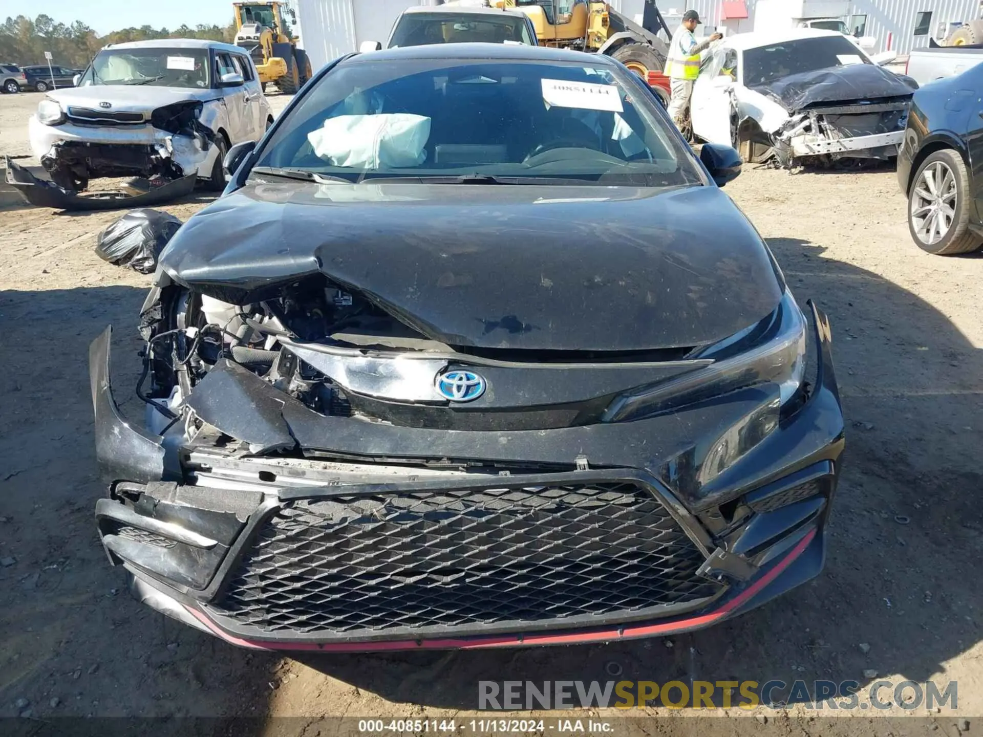 11 Photograph of a damaged car JTDBCMFE8P3011346 TOYOTA COROLLA 2023