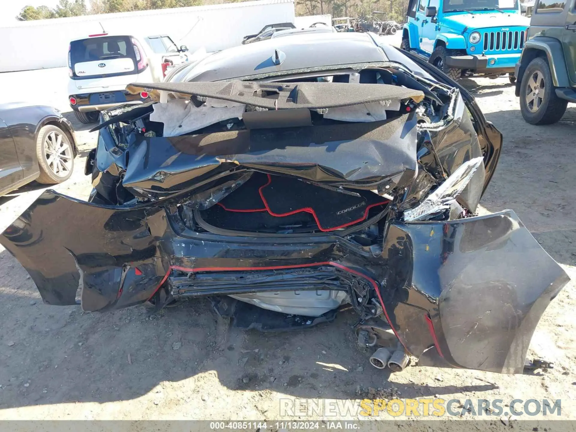 15 Photograph of a damaged car JTDBCMFE8P3011346 TOYOTA COROLLA 2023
