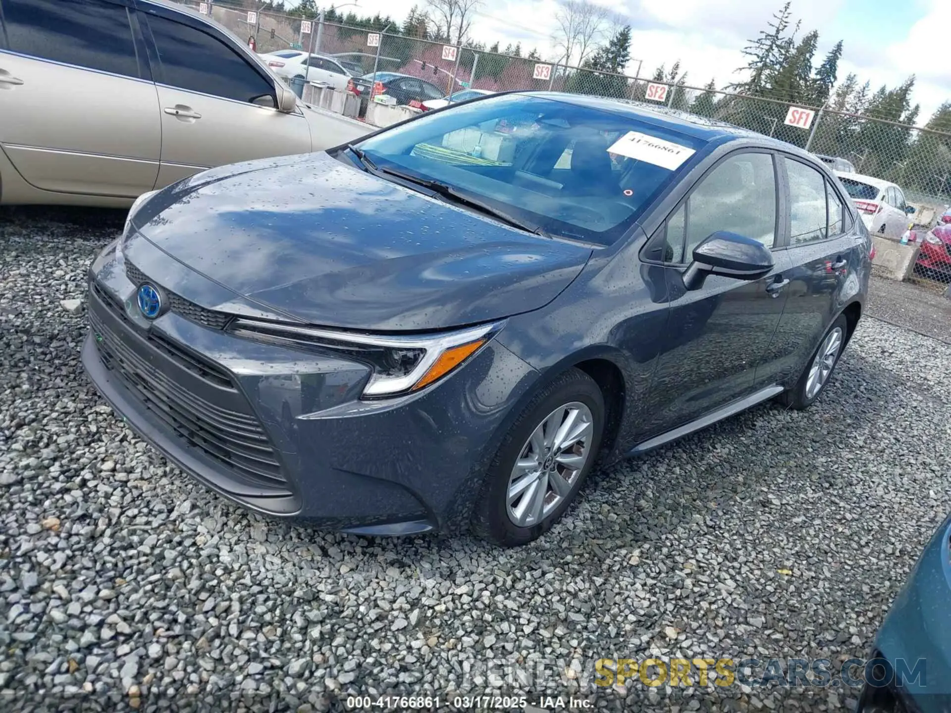 2 Photograph of a damaged car JTDBCMFE8P3022489 TOYOTA COROLLA 2023