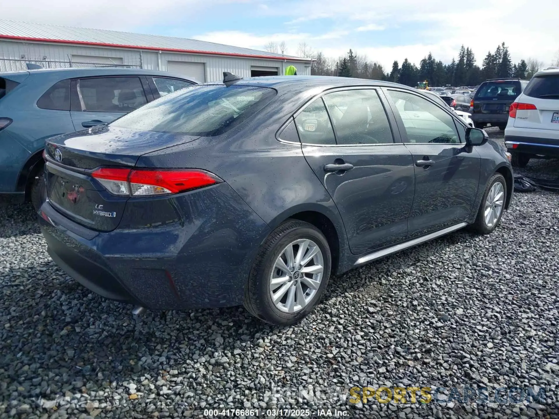 4 Photograph of a damaged car JTDBCMFE8P3022489 TOYOTA COROLLA 2023
