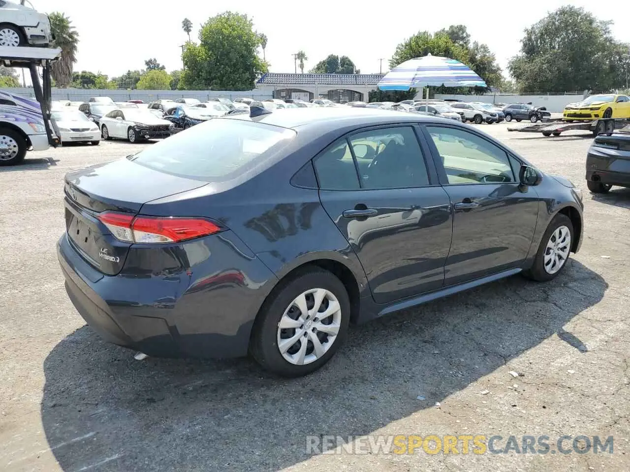 3 Photograph of a damaged car JTDBCMFE8P3025280 TOYOTA COROLLA 2023