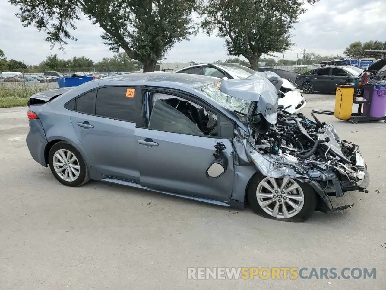 4 Photograph of a damaged car JTDBCMFE8PJ003694 TOYOTA COROLLA 2023
