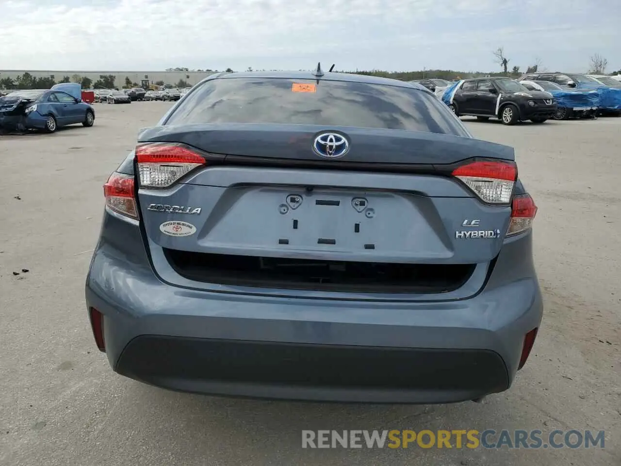 6 Photograph of a damaged car JTDBCMFE8PJ003694 TOYOTA COROLLA 2023