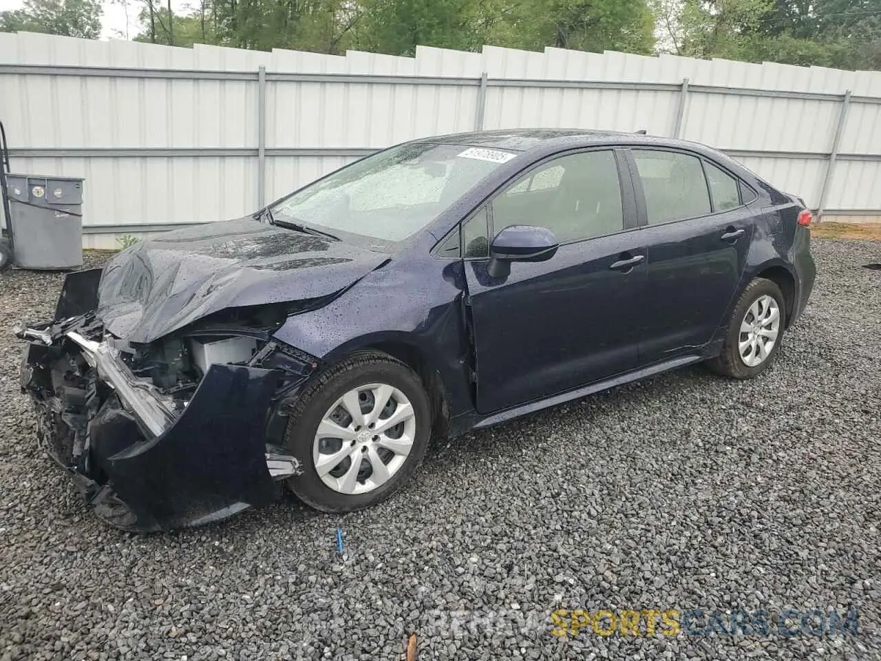 1 Photograph of a damaged car JTDBCMFE8PJ004604 TOYOTA COROLLA 2023