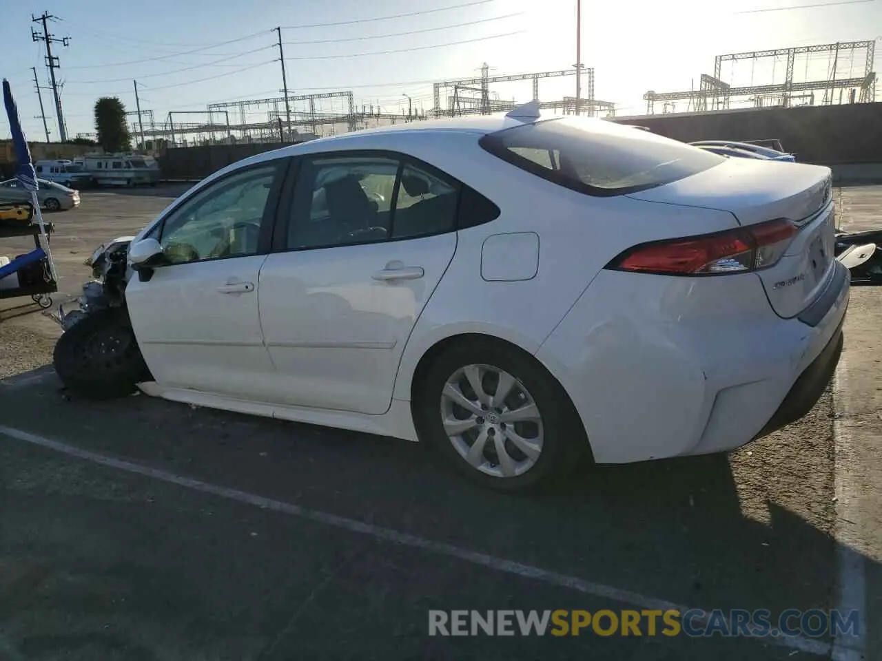 2 Photograph of a damaged car JTDBCMFE8PJ007549 TOYOTA COROLLA 2023