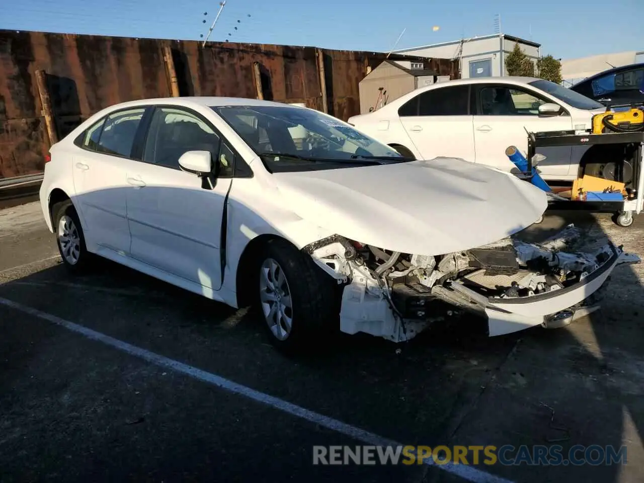 4 Photograph of a damaged car JTDBCMFE8PJ007549 TOYOTA COROLLA 2023