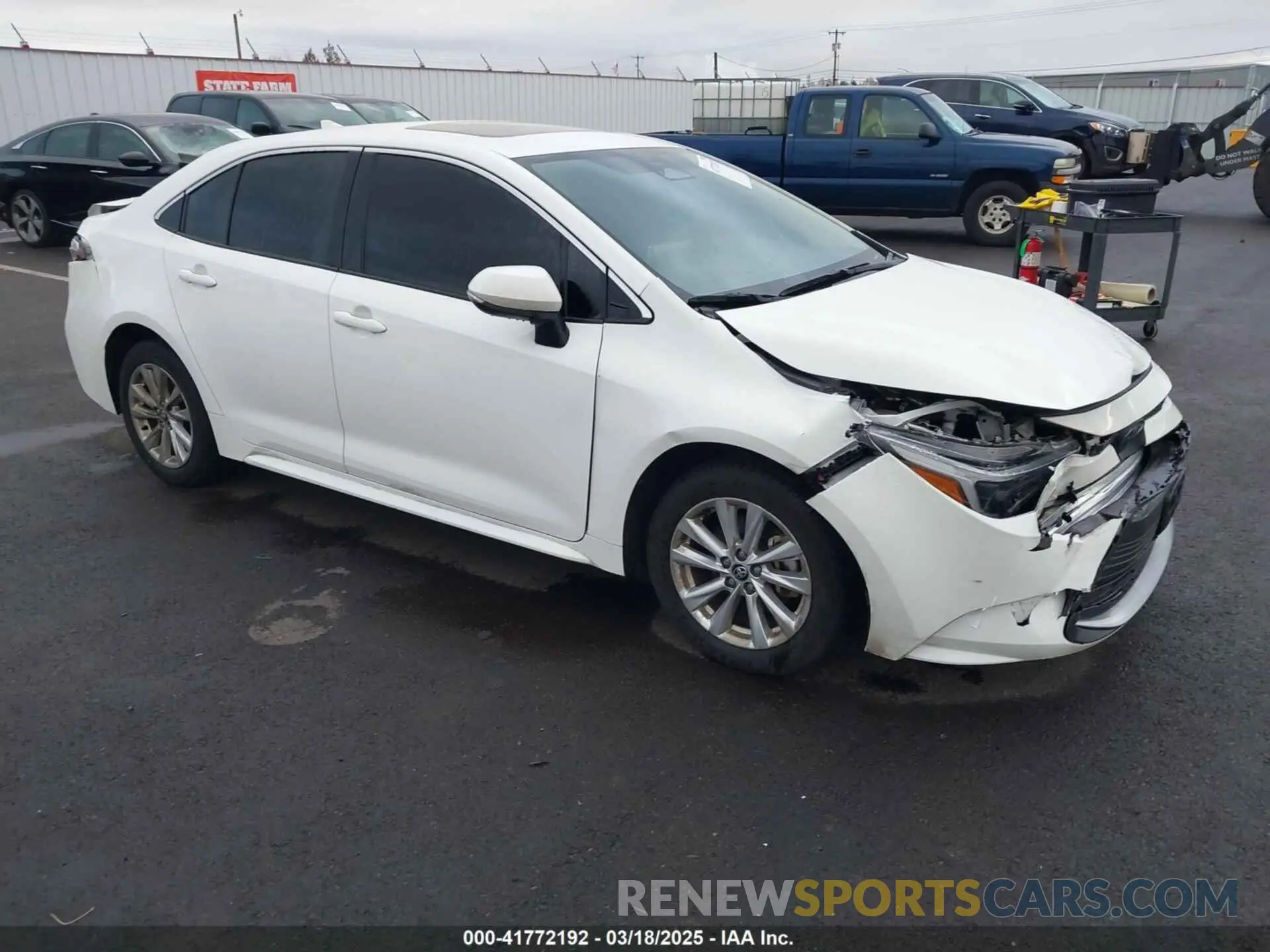 1 Photograph of a damaged car JTDBCMFE8PJ010659 TOYOTA COROLLA 2023