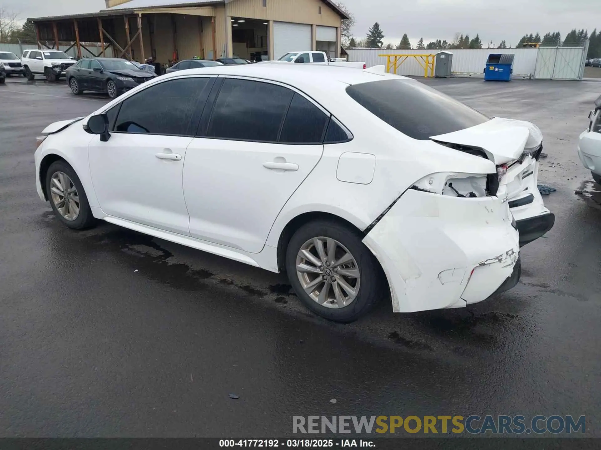 3 Photograph of a damaged car JTDBCMFE8PJ010659 TOYOTA COROLLA 2023
