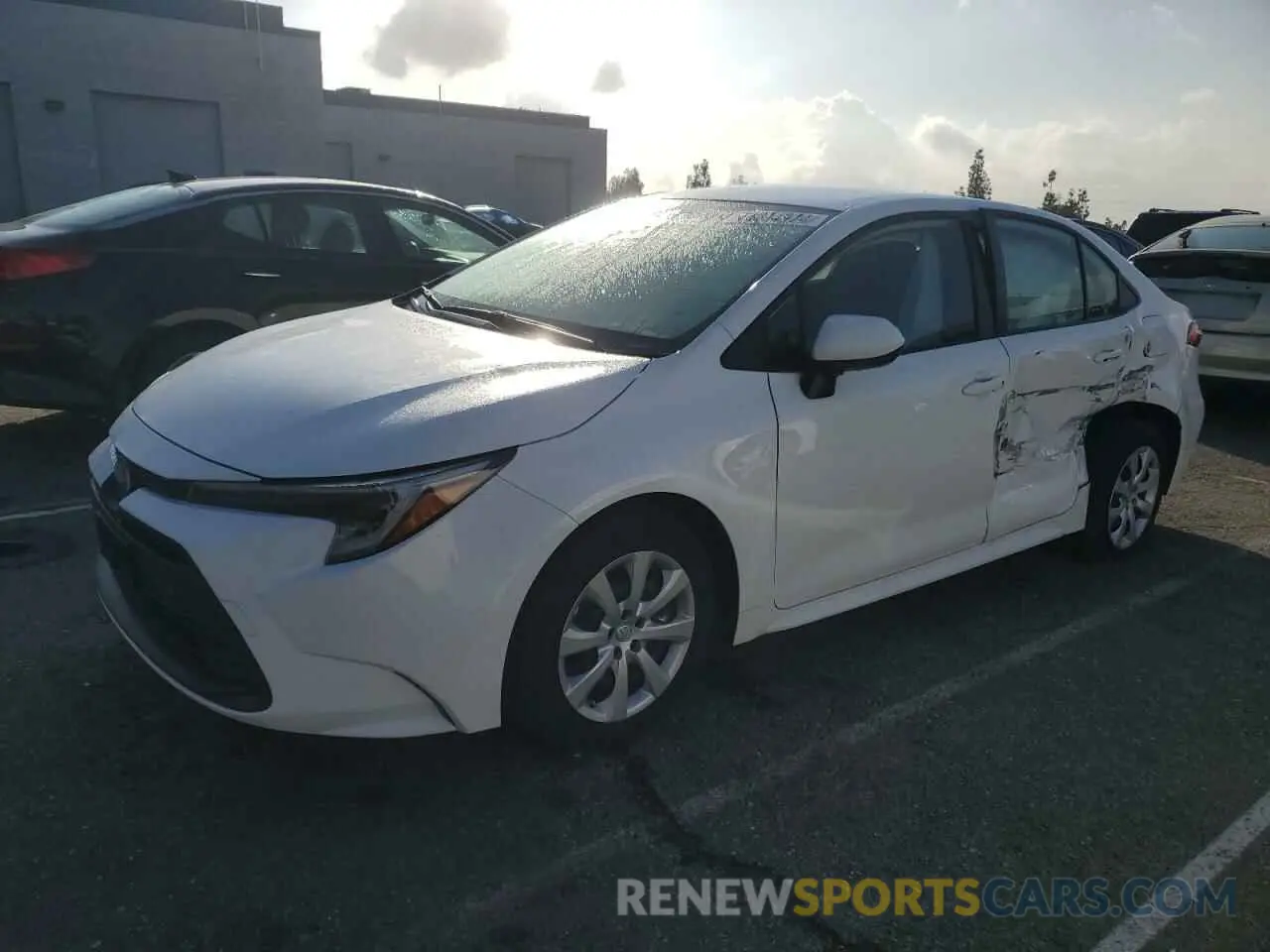 1 Photograph of a damaged car JTDBCMFE9P3000159 TOYOTA COROLLA 2023