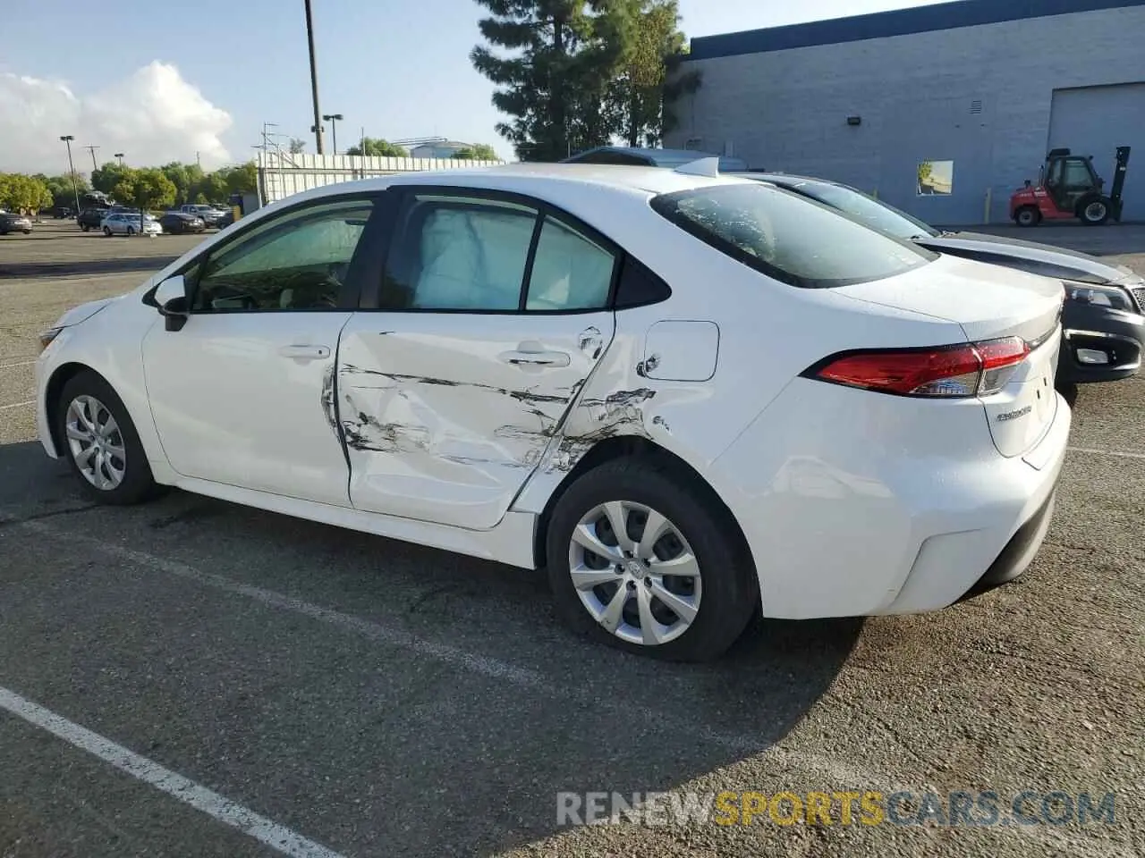 2 Photograph of a damaged car JTDBCMFE9P3000159 TOYOTA COROLLA 2023