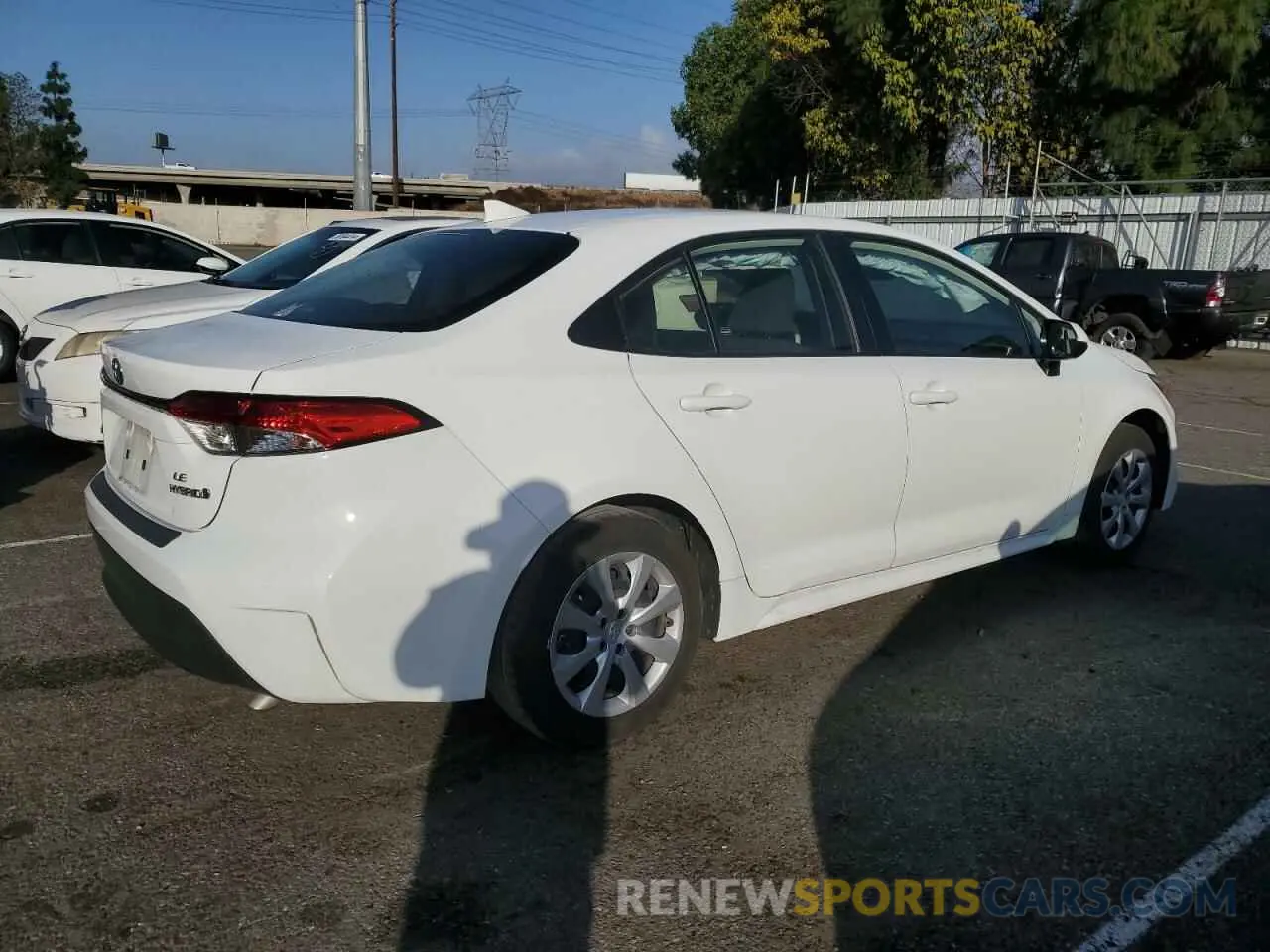 3 Photograph of a damaged car JTDBCMFE9P3000159 TOYOTA COROLLA 2023