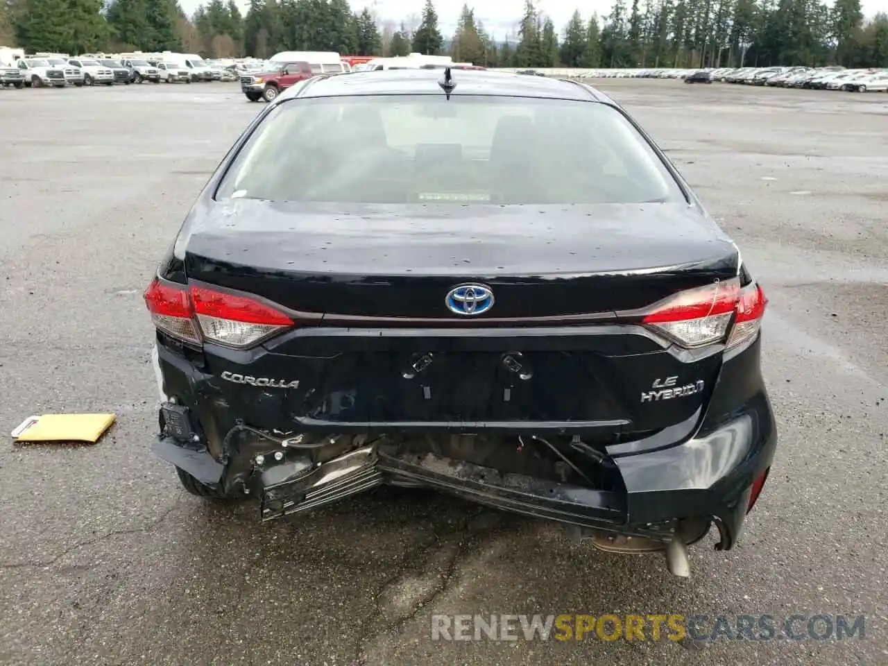 6 Photograph of a damaged car JTDBCMFE9P3007726 TOYOTA COROLLA 2023