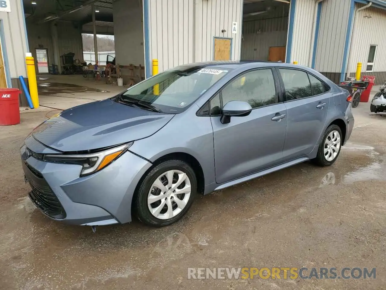 1 Photograph of a damaged car JTDBCMFE9P3012750 TOYOTA COROLLA 2023