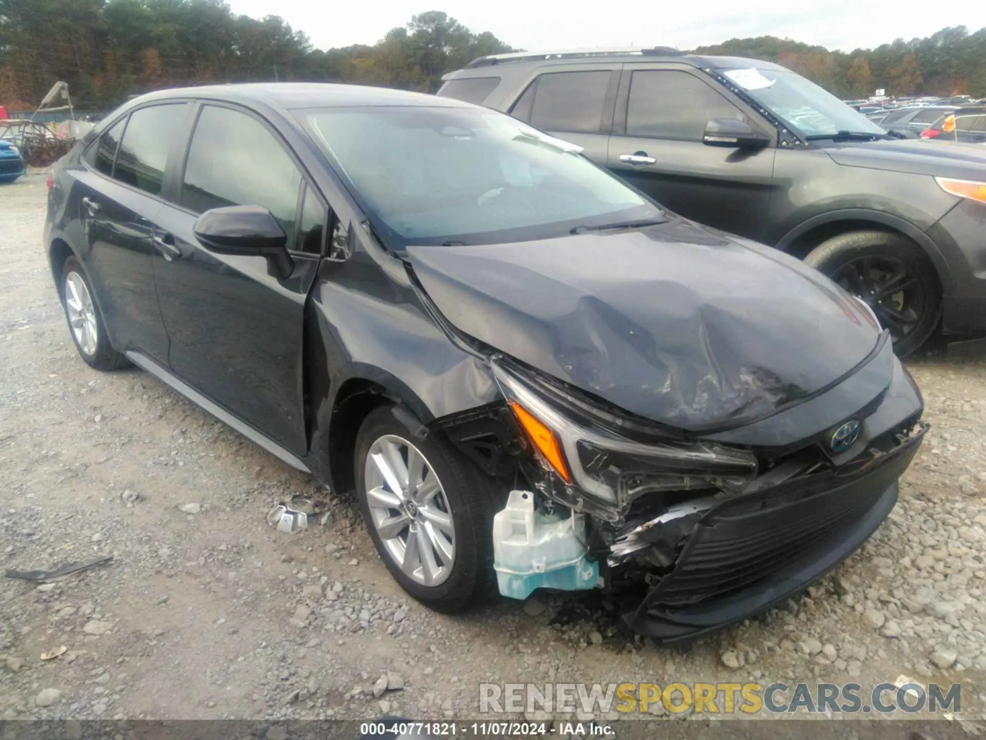 1 Photograph of a damaged car JTDBCMFE9P3013610 TOYOTA COROLLA 2023