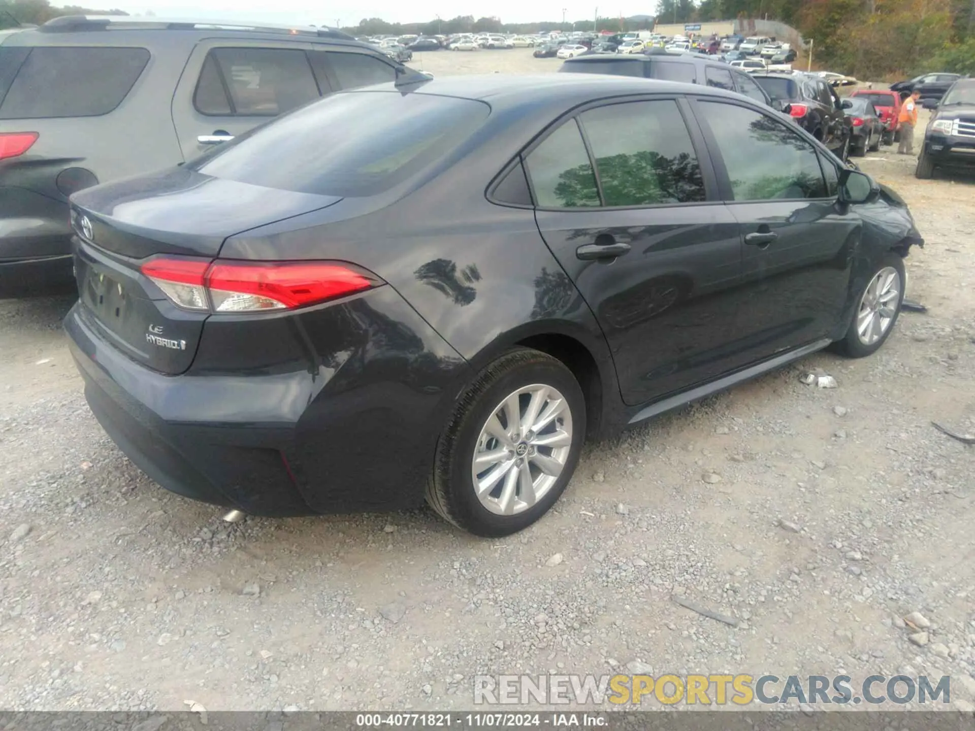 4 Photograph of a damaged car JTDBCMFE9P3013610 TOYOTA COROLLA 2023